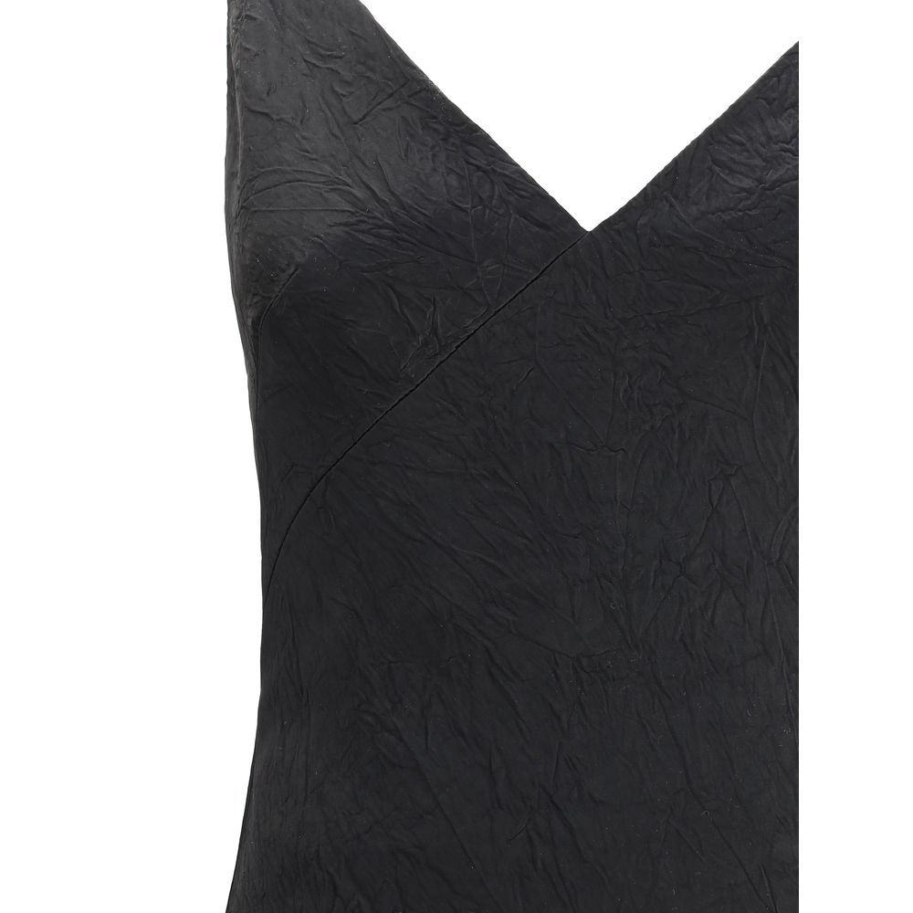 Alexander McQueen Rissiges Finish Langes Kleid