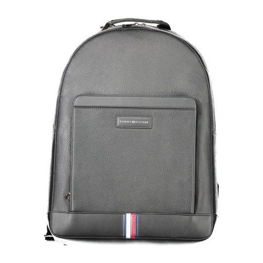 Tommy Hilfiger Schwarzer Polyester-Rucksack