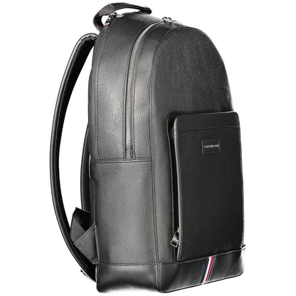 Tommy Hilfiger Schwarzer Polyester-Rucksack
