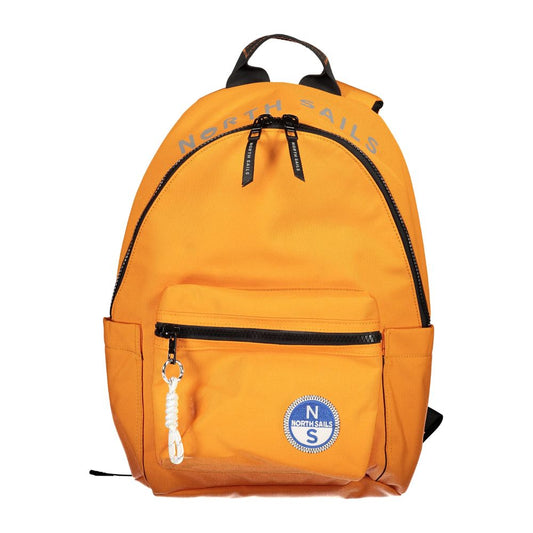 North Sails Orangefarbener Polyester-Rucksack
