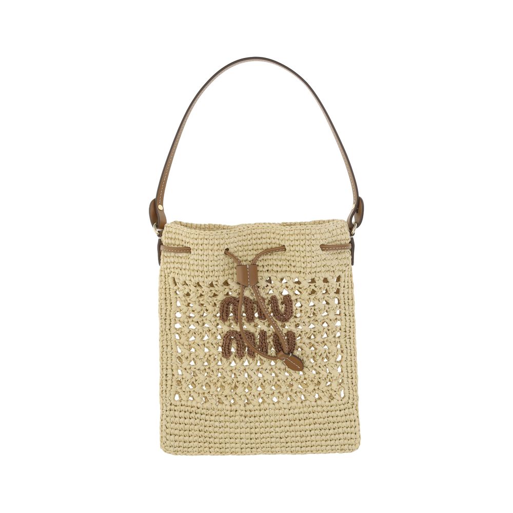 Miu Miu Raffia Handtasche