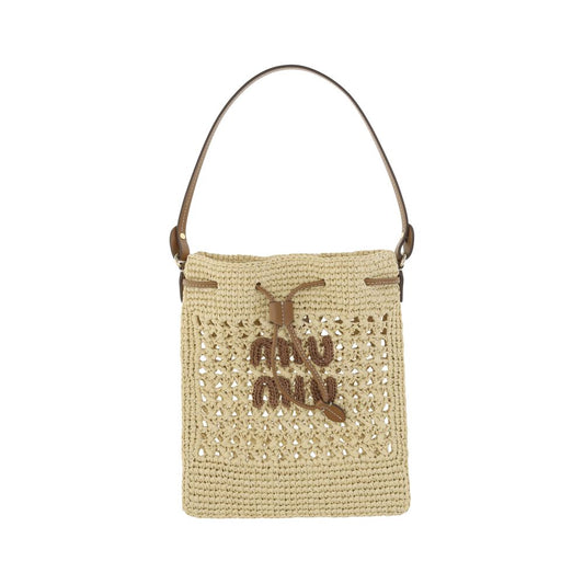 Miu Miu Raffia Handtasche