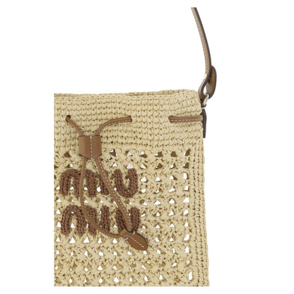 Miu Miu Raffia Handtasche