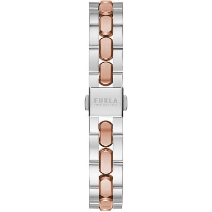 Furla Graue Uhr aus Edelstahl