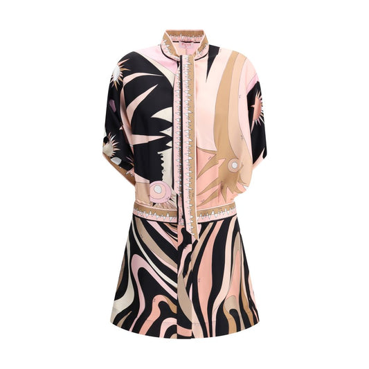 Emilio Pucci Chemisier Seidenkleid
