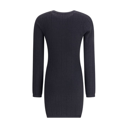 Balmain PB gemusterte kurze Dres