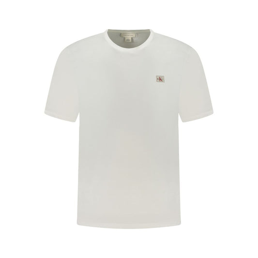 Calvin Klein T-Shirt aus weißer Baumwolle