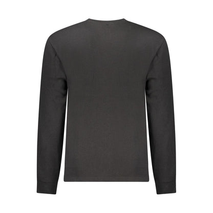 Calvin Klein Schwarzer Baumwollpullover für Männer
