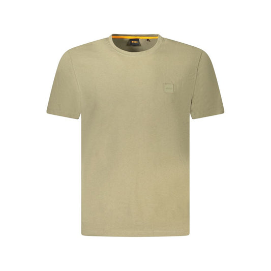 Hugo Boss T-Shirt aus grüner Baumwolle
