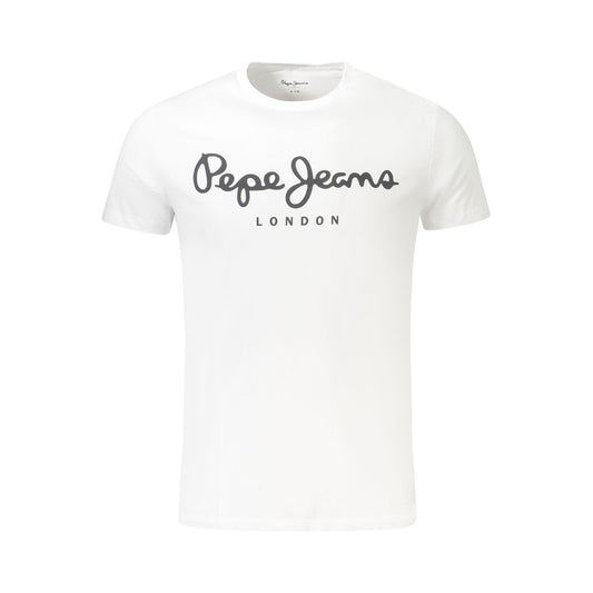 Pepe Jeans T-Shirt aus weißer Baumwolle