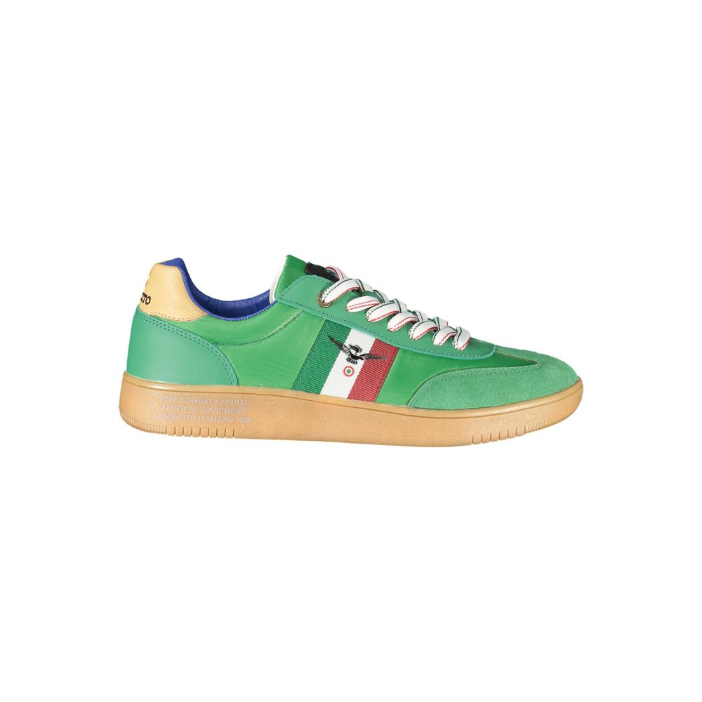 Esercito 1659 Grünes Leder Herren Sneaker