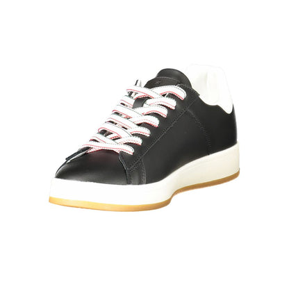 Esercito 1659 Schwarzes Leder Herren Sneaker