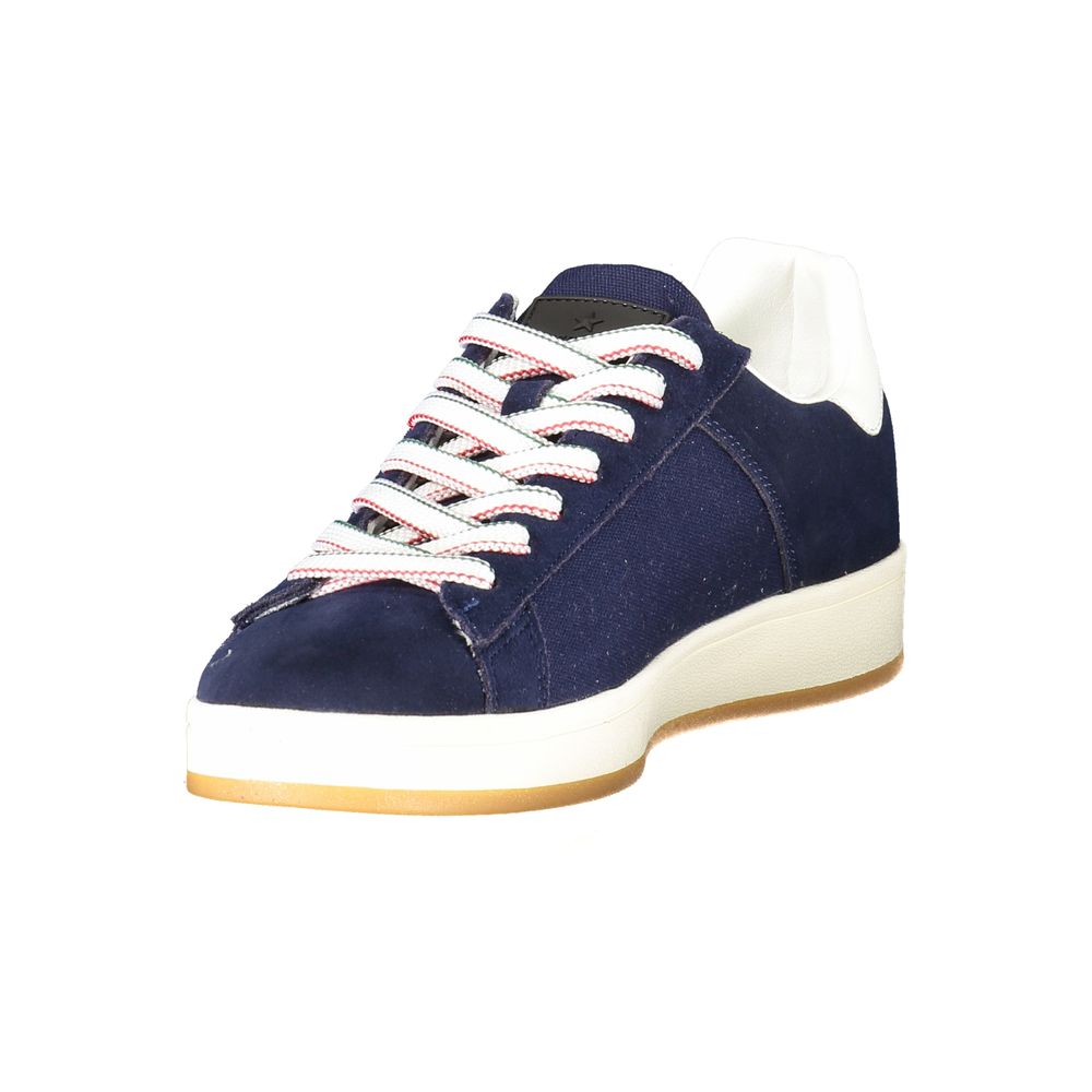 Esercito 1659 Blaue Leder Herren Sneaker