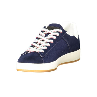 Esercito 1659 Blaue Leder Herren Sneaker