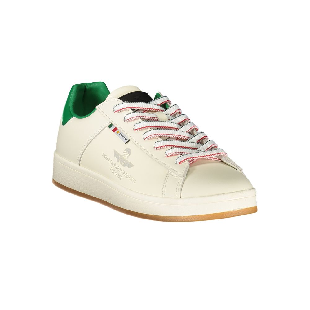 Esercito 1659 Weißes Leder Herren Sneaker