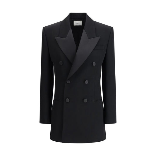Saint Laurent Zweireihiges Blazerkleid