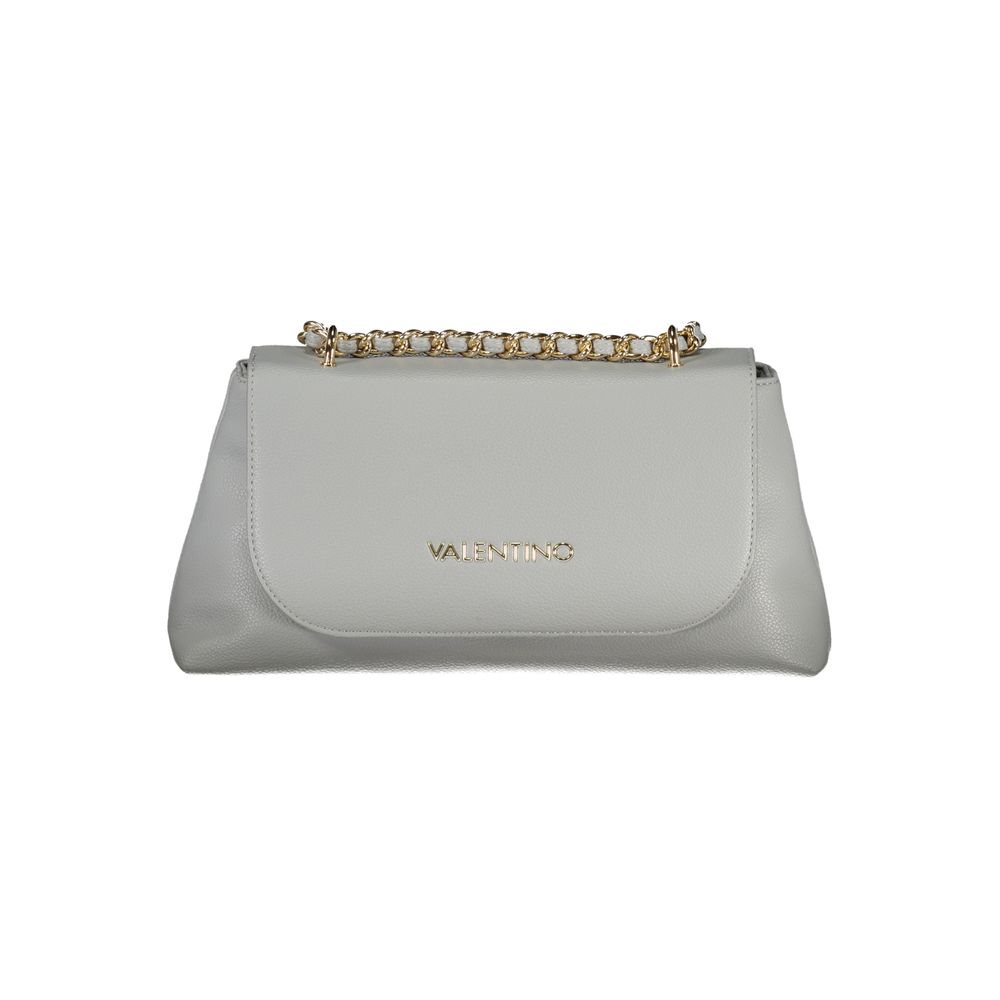 Mario Valentino Graue Polyethylen-Handtasche