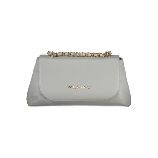 Mario Valentino Graue Polyethylen-Handtasche