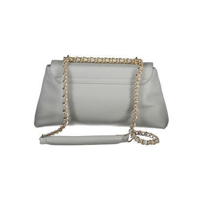 Mario Valentino Graue Polyethylen-Handtasche