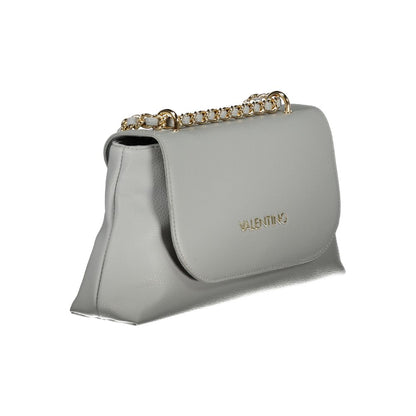 Mario Valentino Graue Polyethylen-Handtasche