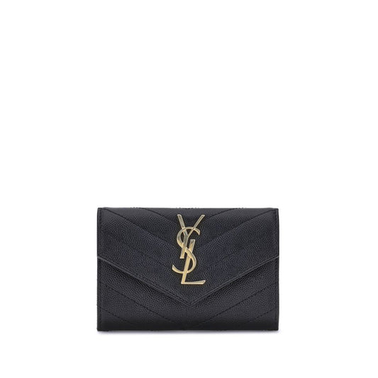 Saint Laurent Portemonnaie aus Leder