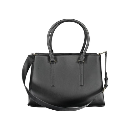 Calvin Klein Schwarze Polyester Handtasche
