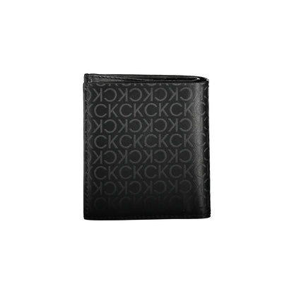 Calvin Klein Schwarzes Polyester Portemonnaie