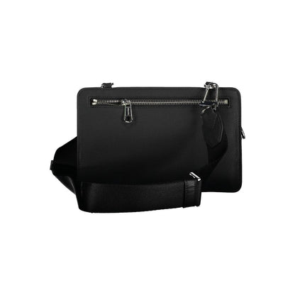 Calvin Klein Schwarze Polyester-Umhängetasche