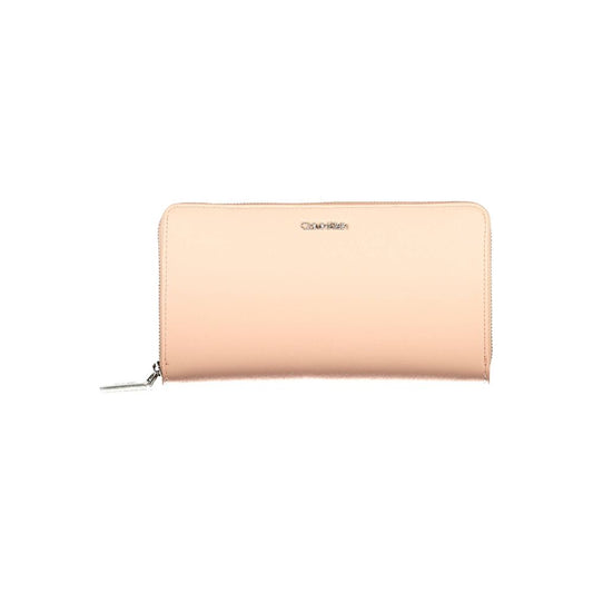 Calvin Klein Portemonnaie aus rosa Polyethylen