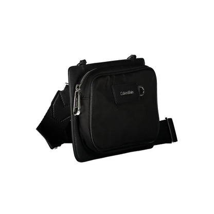 Calvin Klein Schwarze Polyester-Umhängetasche
