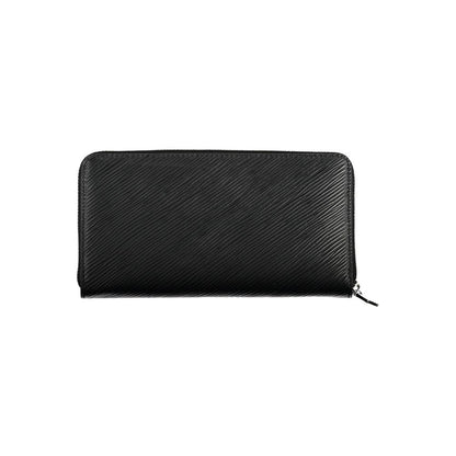 Calvin Klein Schwarzes Portemonnaie aus Polyethylen