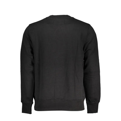Calvin Klein Schwarzer Baumwollpullover für Männer