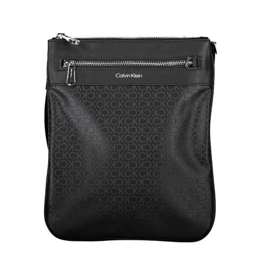 Calvin Klein Schwarze Polyester-Umhängetasche