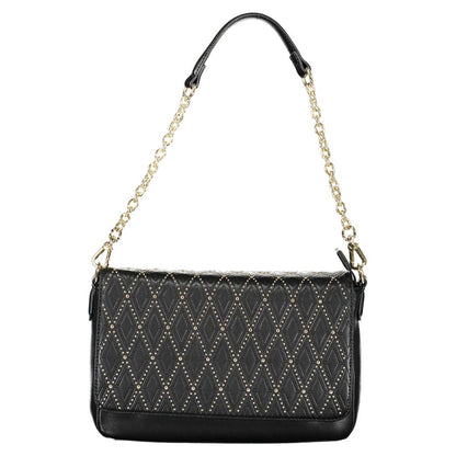 Mario Valentino Schwarze Polyethylen-Handtasche