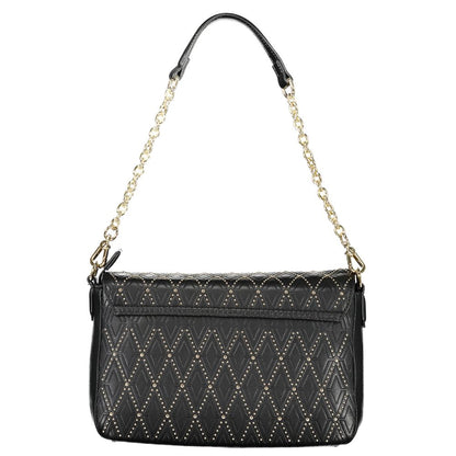 Mario Valentino Schwarze Polyethylen-Handtasche