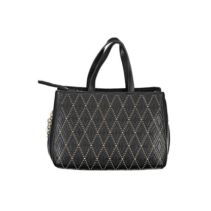 Mario Valentino Schwarze Polyethylen-Handtasche