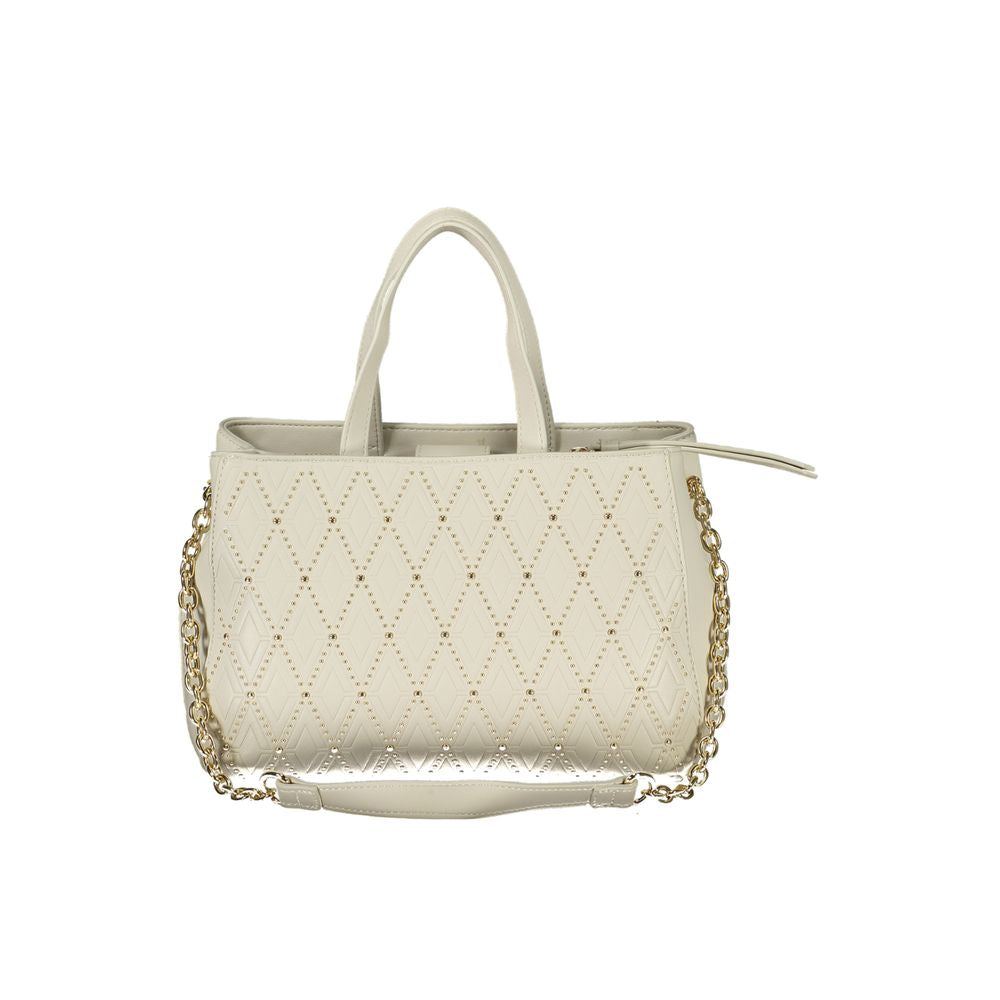 Mario Valentino Handtasche aus weißem Polyethylen
