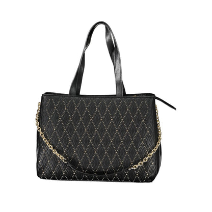 Mario Valentino Schwarze Polyethylen-Handtasche
