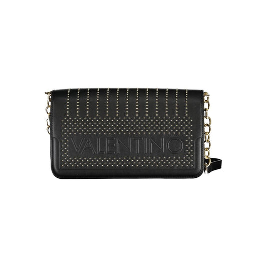 Mario Valentino Schwarze Polyethylen-Handtasche