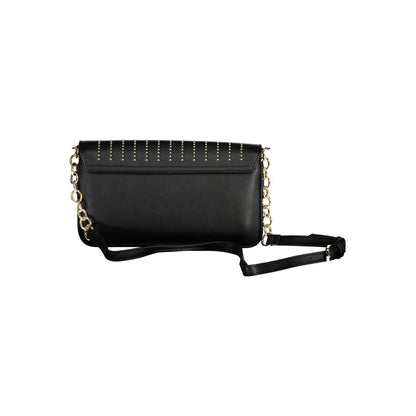 Mario Valentino Schwarze Polyethylen-Handtasche