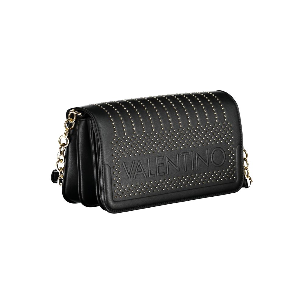 Mario Valentino Schwarze Polyethylen-Handtasche