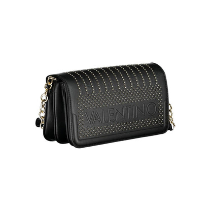 Mario Valentino Schwarze Polyethylen-Handtasche