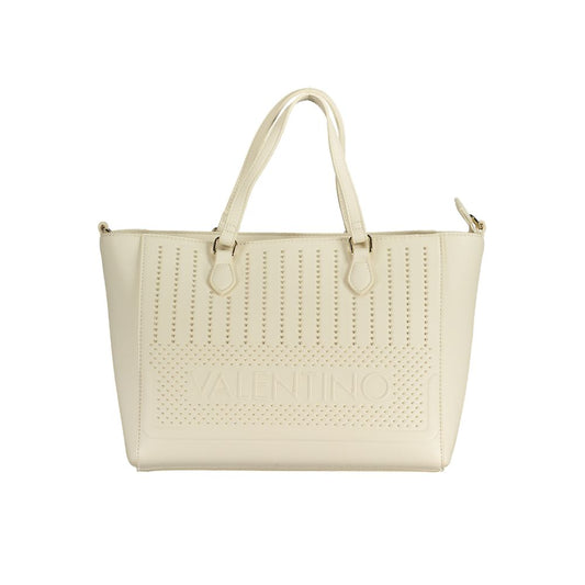 Mario Valentino Handtasche aus weißem Polyethylen
