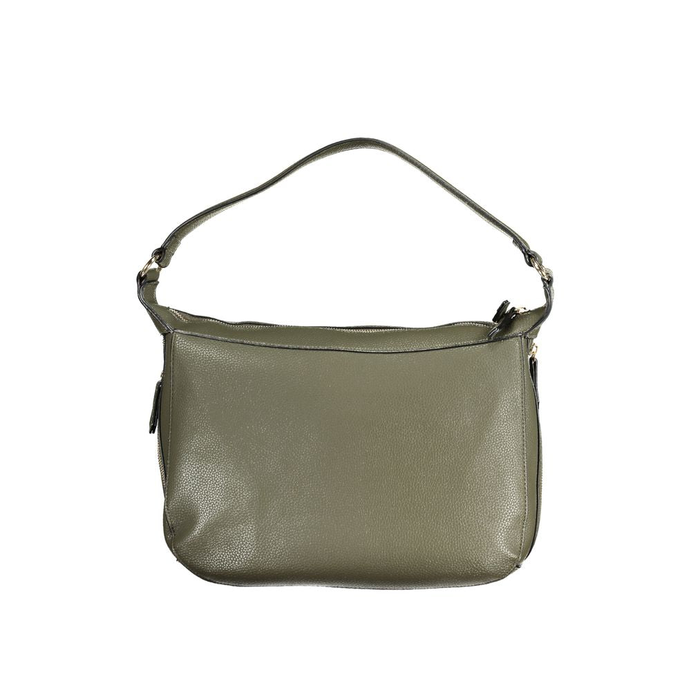 Mario Valentino Grüne Polyethylen-Handtasche