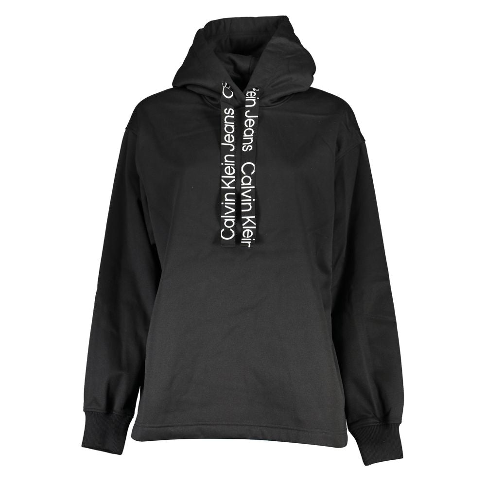 Calvin Klein Schwarzer Polyester Damen Pullover
