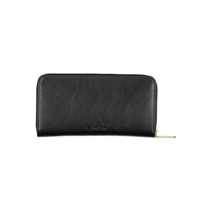 Calvin Klein Schwarzes Polyester Portemonnaie
