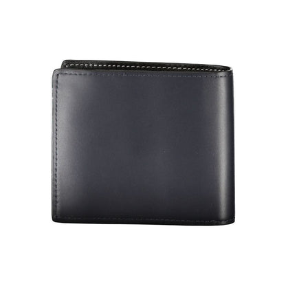 Tommy Hilfiger Blaues Leder Portemonnaie