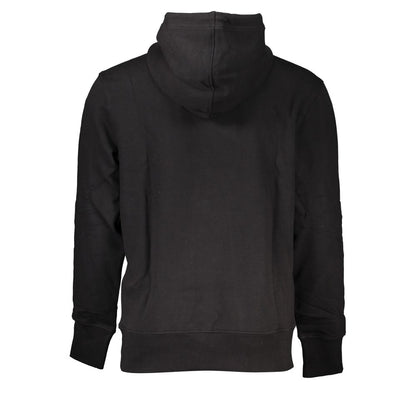Calvin Klein Schwarzer Baumwollpullover für Männer