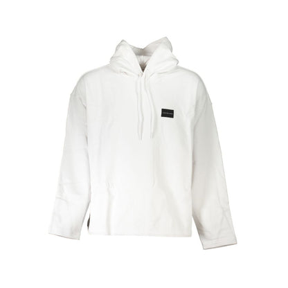 Calvin Klein Weißer Baumwollpullover