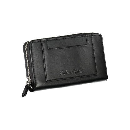 Calvin Klein Schwarzes Polyester Portemonnaie